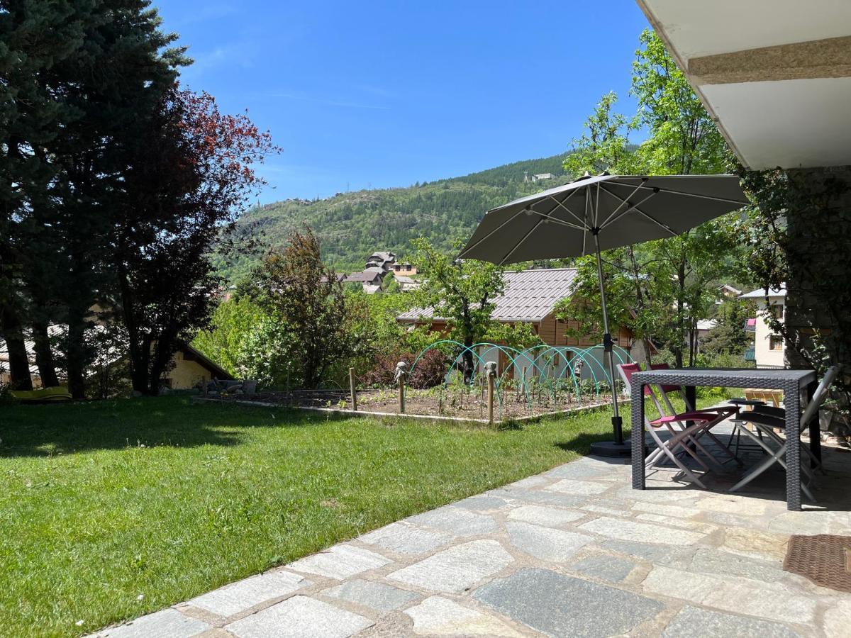 Appartement Rez De Jardin, 2 Chambres/ 4 Personnes, Garage. Briançon Dış mekan fotoğraf
