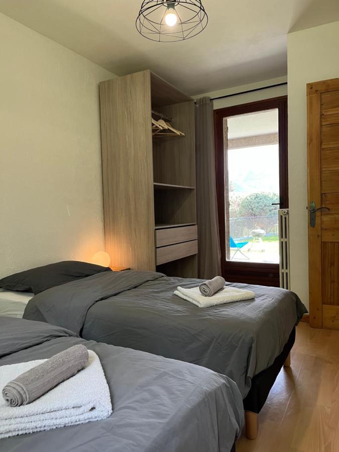 Appartement Rez De Jardin, 2 Chambres/ 4 Personnes, Garage. Briançon Dış mekan fotoğraf