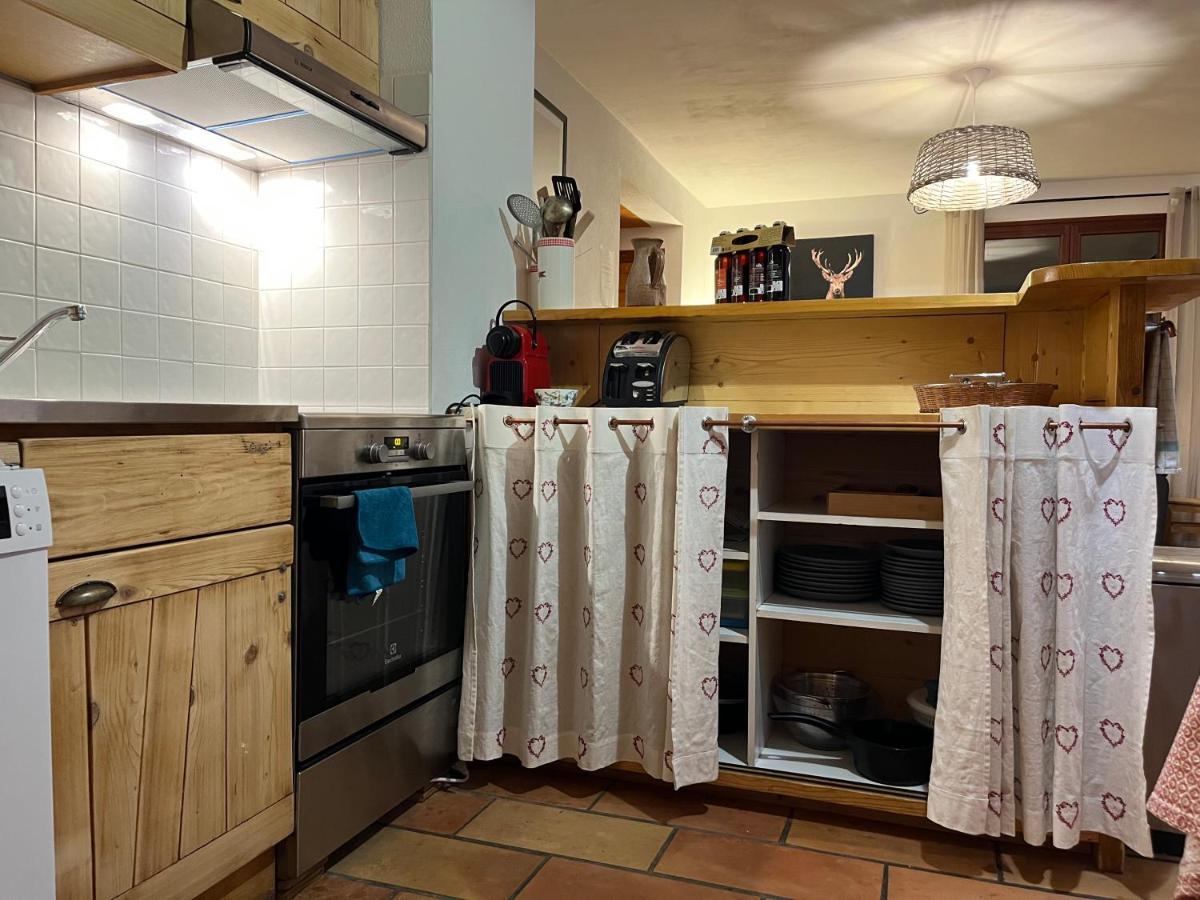 Appartement Rez De Jardin, 2 Chambres/ 4 Personnes, Garage. Briançon Dış mekan fotoğraf