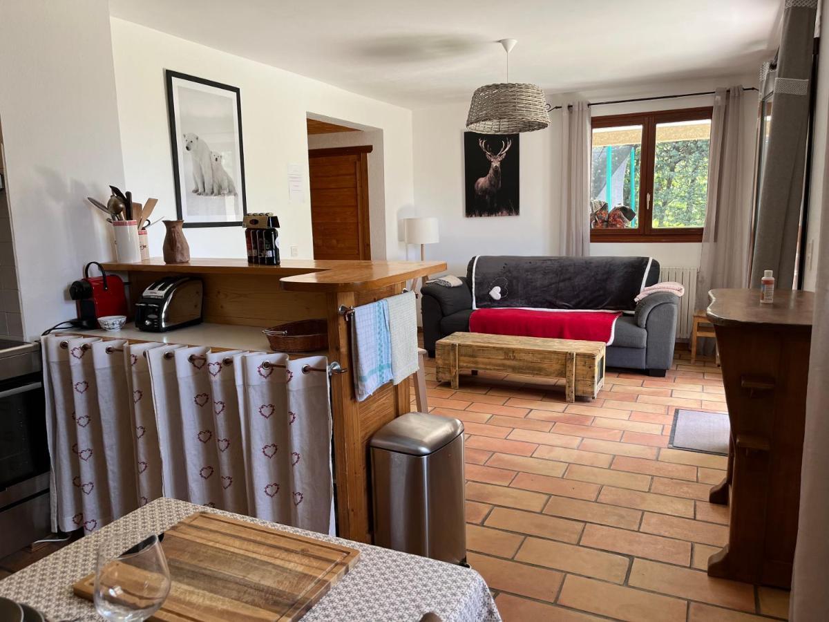 Appartement Rez De Jardin, 2 Chambres/ 4 Personnes, Garage. Briançon Dış mekan fotoğraf